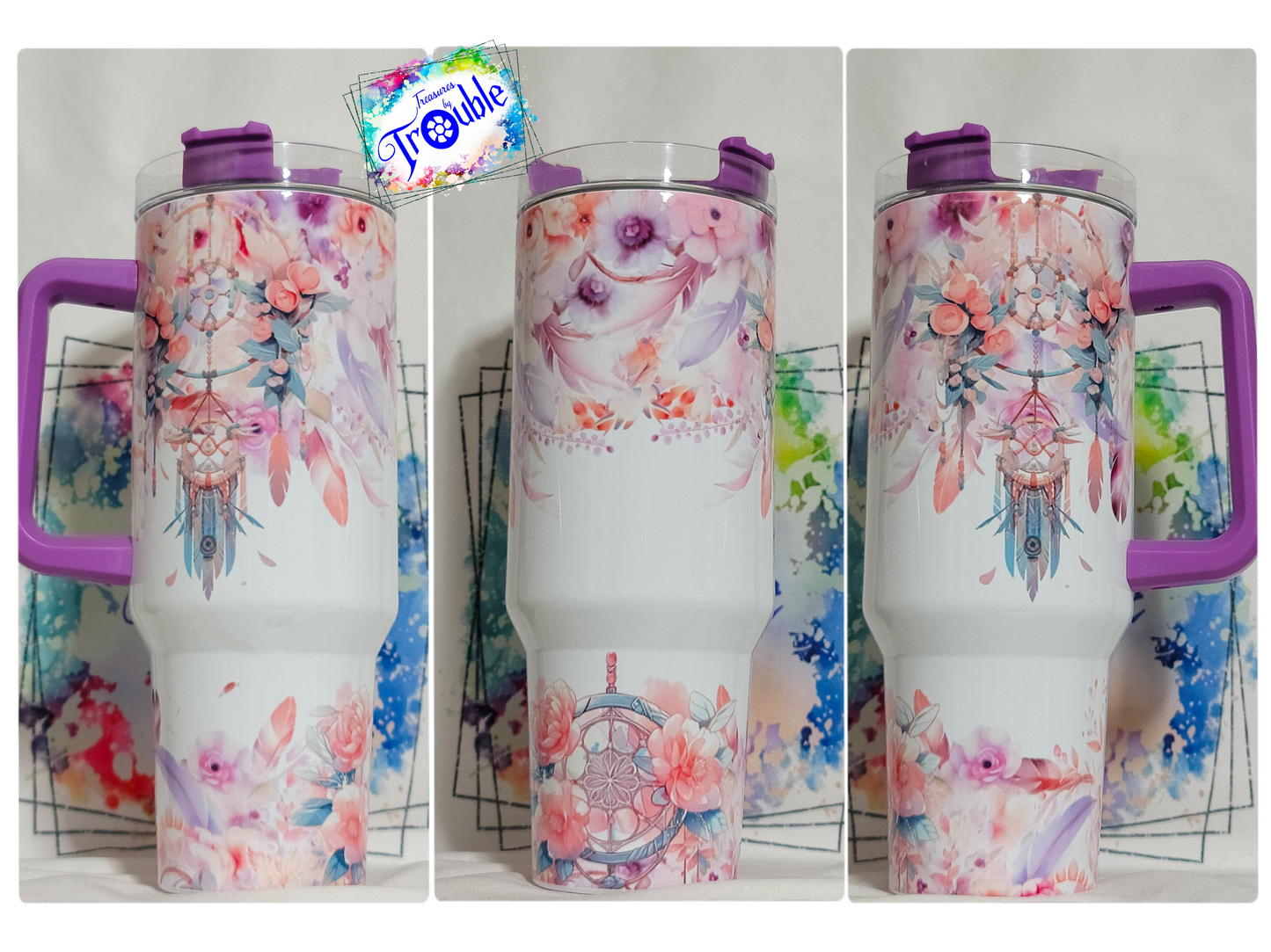 40 oz Dream Catcher Tumbler
